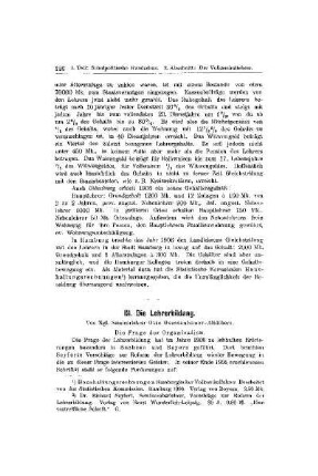 Die Lehrerbildung