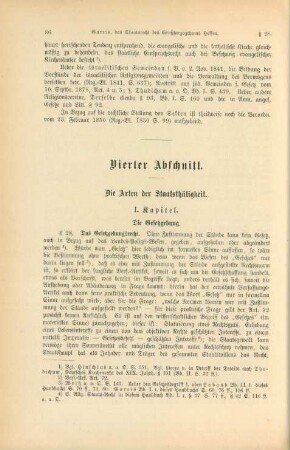 Vierter Abschnitt. Die Arten der Staatsthätigkeit