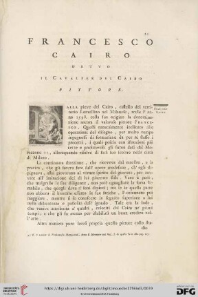 Francesco Cairo, detto il Cavalier del Cairo