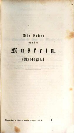 Vom Baue des menschlichen Körpers, 3,1. Lehre von den Muskeln und Gefäßen des menschlichen Körpers. - 1 : Muskeln