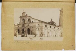 San Benedetto in Polirono, San Benedetto Po: Ansicht (aus: Skizzen- und Fotoalbum 5)