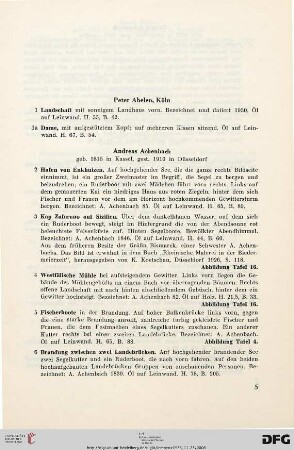 Gemälde neuzeitlicher Meister (Nr. 1-253)