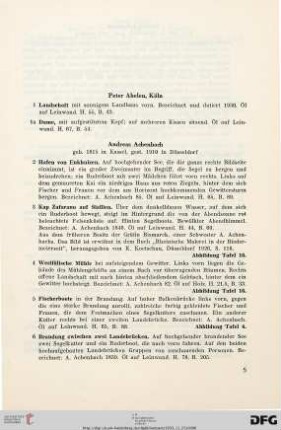 Gemälde neuzeitlicher Meister (Nr. 1-253)
