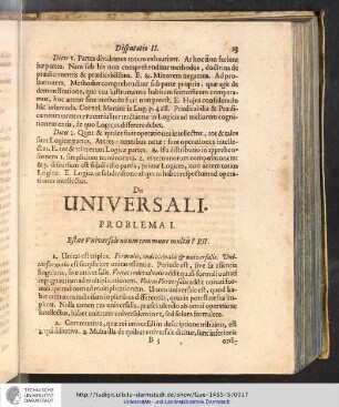 De Universali