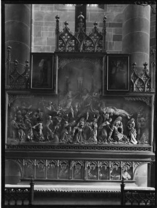 Schwäbisch Hall Evangelische Kirche Sankt Michael Hochaltar (um 1460)