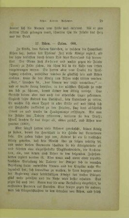 17. Athen. - Solon. 600