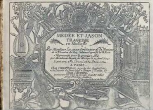 Médée et Jason : tragédie en musique