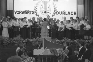 100jähriges Jubiläum des Gesangvereins "Sängerbund Vorwärts 1882 Durlach"