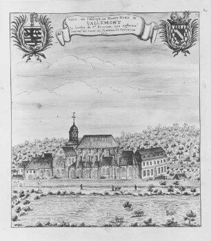 Valmont (Seine-Maritime): Benediktinerabtei Notre-Dame