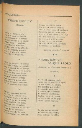 Ahora soy yo la que lloró : (Estilo)