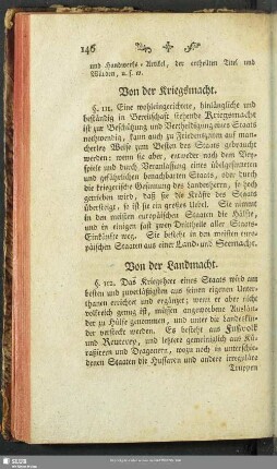Von der Kriegsmacht
