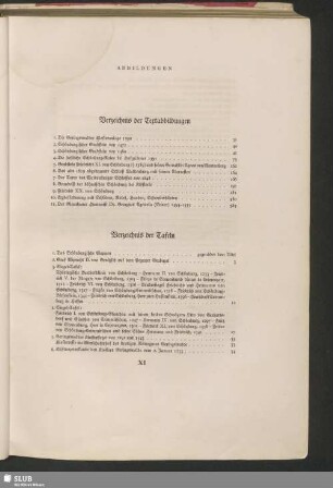 Verzeichnis der Textabbildungen