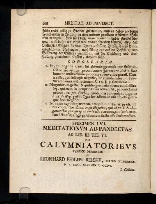 608-623, 56. De Calumniatoribus