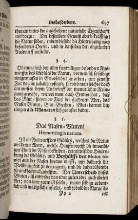 Das Nasen-Bluten/ - Das Blut-Brechen/