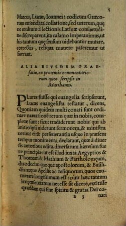 Biblia Sacra : Iuxta uulgatam editionem ad uetustißima exemplaria castigata. [6], Evangelistae Quatuor