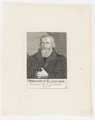 Bildnis des Hieronymus Rauscher
