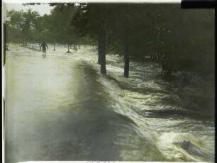 Hochwasser im Bahratal : Bad Gottleuba. Bahratal. Hochwasser