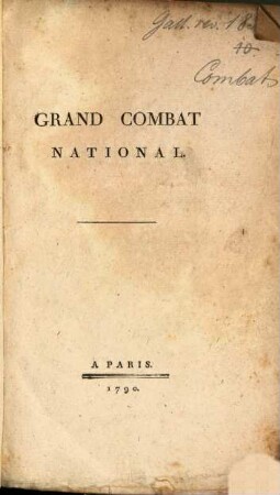 Grand Combat national