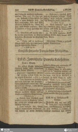 List S. Japoschtoła Pawoła Koloßeskim