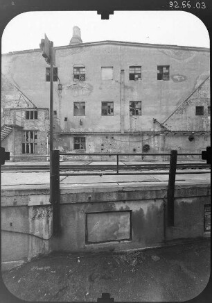 Dresden-Friedrichstadt, Schlachthofring. Schlachthof (1906-1910; H. J. Erlwein). Kessel- und Maschinenhaus