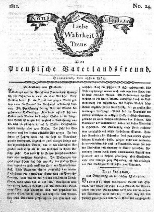 No. 24., vom 23sten März