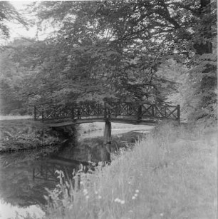 Cottbus, Branitzer Park, Schilffseebrücke