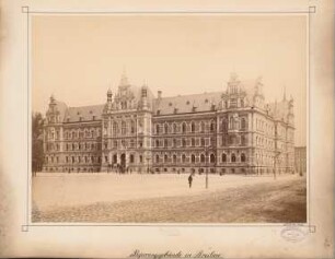 Regierungsgebäude, Breslau: Gesamtansicht