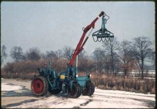 Geräteträger RS 08/15 (Maulwurf)mit Ladekran