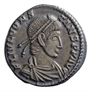 Münze, Siliqua, 347 - 348 n. Chr.