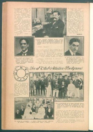En el "Club Náutico Belgrano"