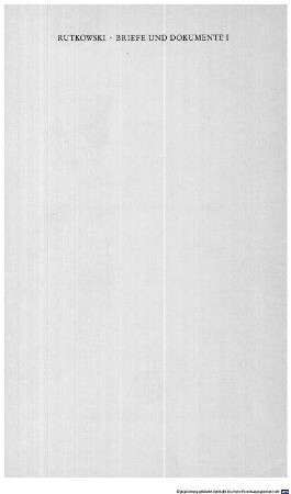 Briefe und Dokumente zur Geschichte der österreichisch-ungarischen Monarchie : unter besonderer Berücksichtigung des böhmisch-mährischen Raumes, 1. Der verfassungstreue Großgrundbesitz : 1880 - 1899