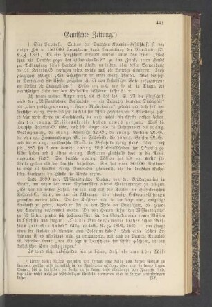 Gemischte Zeitung
