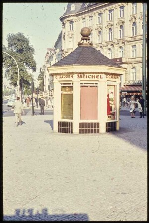 Kioskhäuschen am Kurfürstendamm