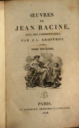 Oeuvres de Jean Racine. 2