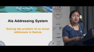 Community . Focused Projects: Post-Tropical Cyclone Gita & Ala Addressing System