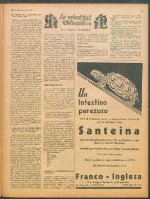 La actualidad bibliográfica