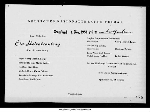 Ein Heiratsantrag