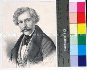 Porträt des Malers Theodor Hildebrandt