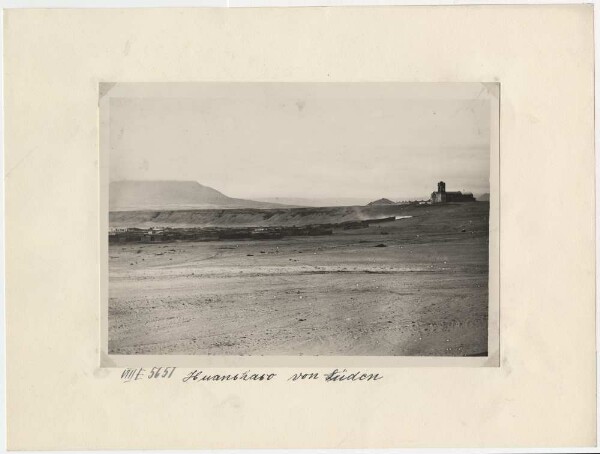 Huanchaco, vue du sud