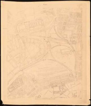 Wettbewerb zur Bebauung des Inneren Rayons, Köln: Grundplan 1:2500 Blatt 4