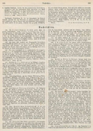 285-288 Nachrichten