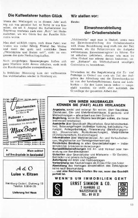 Wir stellen vor! : Heute: Einwohnerabteilung in der Ortsdienststelle