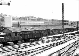 Bw Stuttgart Baustelle Fundamentarbeiten Bautrupp Omm-Wagen