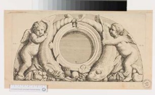 Ornament mit Putten
