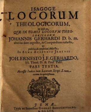 Isagoge locorum theologicorum. 3