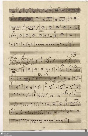 1755. Aria: Idol mio saro costante / Cimarosa, D.