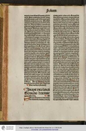 Incipit vita sancti Symeonis heremite.