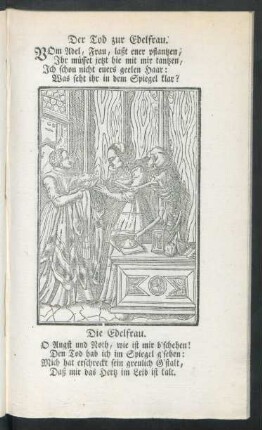 Der Tod zur Edelfrau