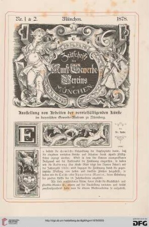 Ausstellung von Arbeiten der vervielfältigenden Künste im bayerischen Gewerbe-Museum zu Nürnberg, [3]