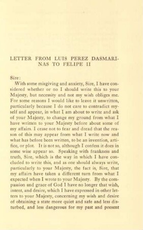 Letter from Luis Perez Dasmarinas to Felipe II